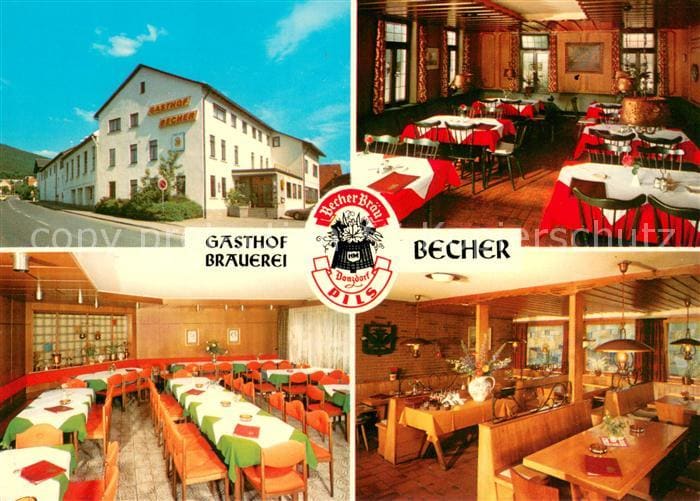 Donzdorf Goeppingen BW  Gasthof Brauerei Becher Restaurant – Vorderseite