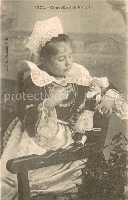Fotograf Fotokunst 2772 E.Hamonic Rat an die Puppe – Vorderseite