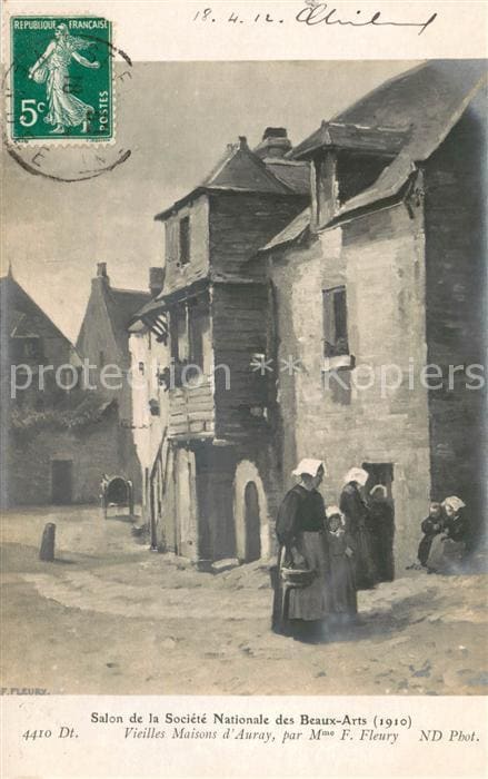 Verlag Salon de 1910 Nr. F.Fleury 4410 – Vorderseite