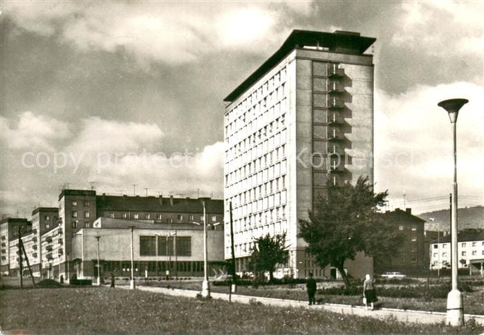 Most Bruex Czechia Hotel Internat Trida Budovatelu – Vorderseite