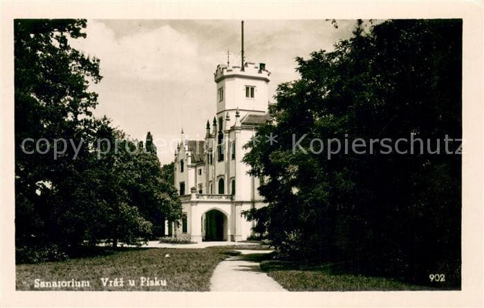 Vraz u Pisku Sanatorium – Vorderseite