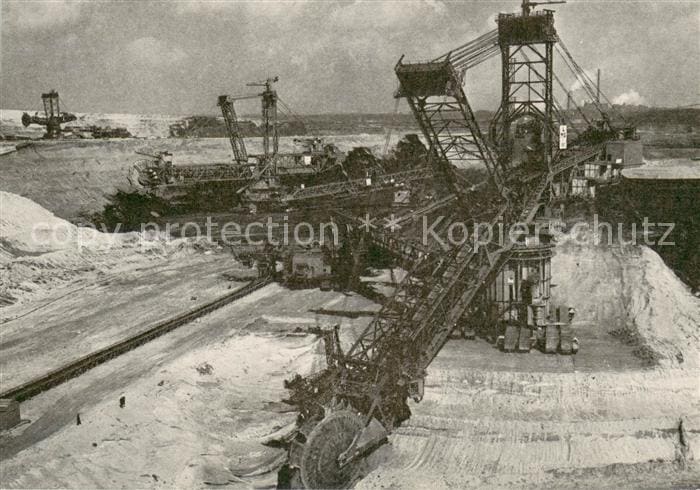 Tagebau Daylight Mining Braunkohle – Vorderseite