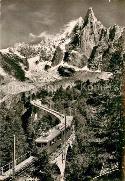Zahnradbahn Chamonix – Vorderseite