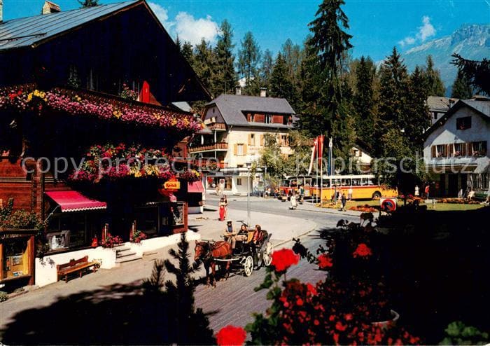 Postbus Flims Waldhaus – Přední strana