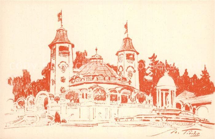 Landesausstellung Bern 1914 A.Tieche – Μπροστινή όψη