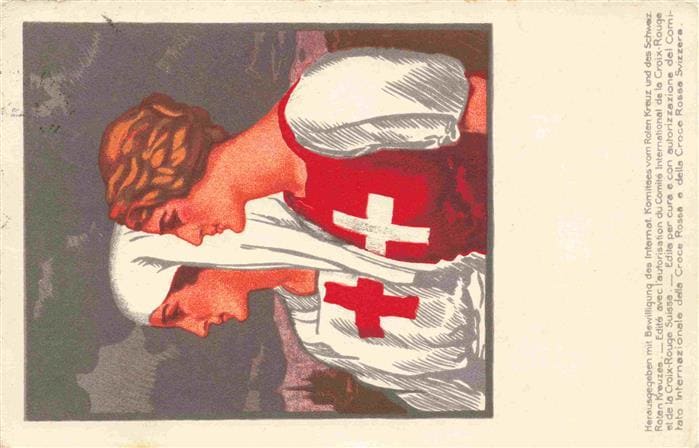 Helvetia Schweiz Rotes Kreutz – Vorderseite