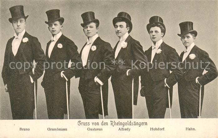 Saenger Band Rheingoldsaenger – Anverso