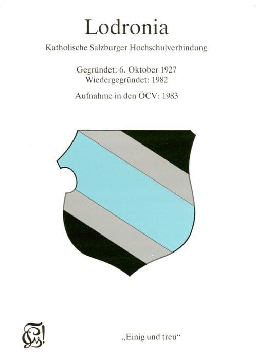 Studentika K.S.H.V. Lodronia – Vorderseite