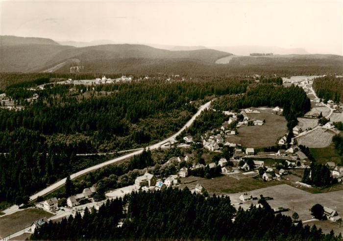 Kniebis Freudenstadt Panorama Hoehenluftkurort und Wintersportplatz an der Schwa – Vorderseite