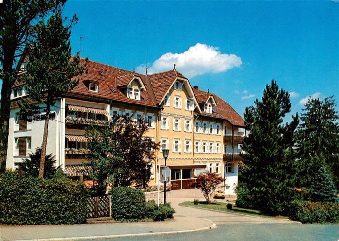 FREUDENSTADT BW Ferien-Hotel Evangelisches-Erholungsheim Lauterbadstrasse Schwar – Vorderseite