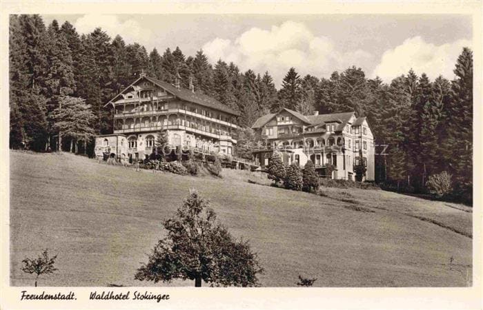 FREUDENSTADT BW Waldhotel Stokinger – Előlap