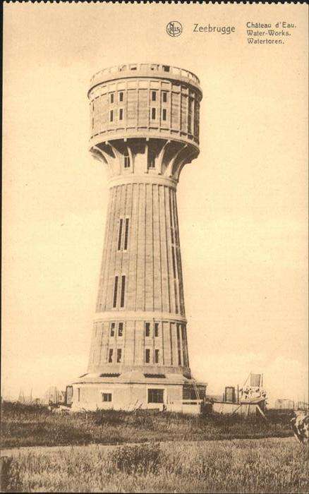 Zeebrugge Wasserturm Chteau d_eau