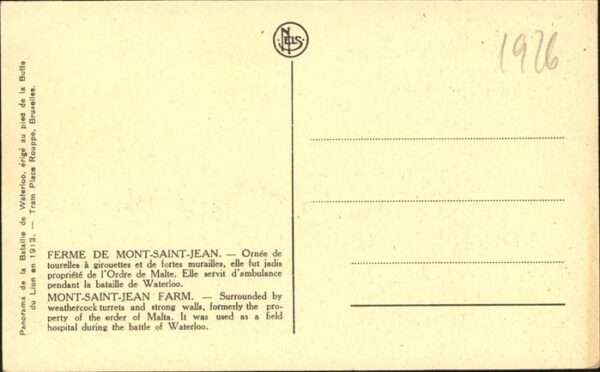 Waterloo Wallon Ferme de Mont-Saint_jean – Bild 2