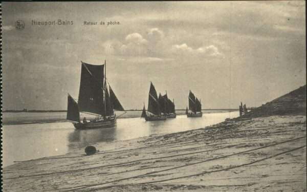 Nieuport-Bains Segelschiffe