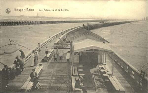 Nieuport-Bains Les Estacades buvette Fsicherei