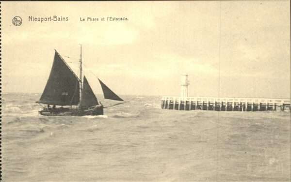 Nieuport-Bains Segelschiff