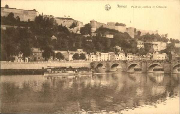 Namur Wallonie Pont de Jambes et Citadelle