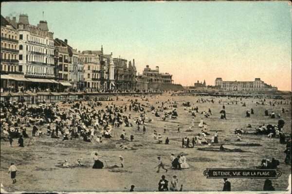 Ostende Oostende Vue sur la Plage