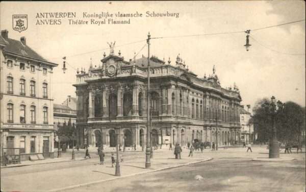 Antwerpen Anvers Theatre Royal Flamand Feldpost