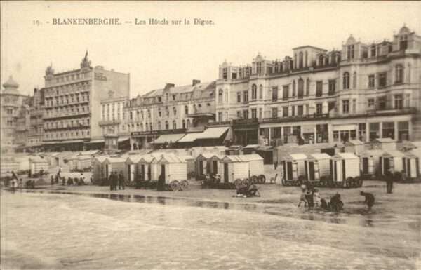 Blankenberghe Hotels sur la Digue