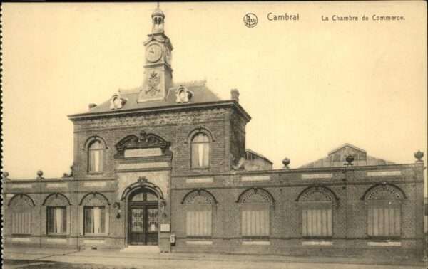 Cambrai La Chambre de Commerce