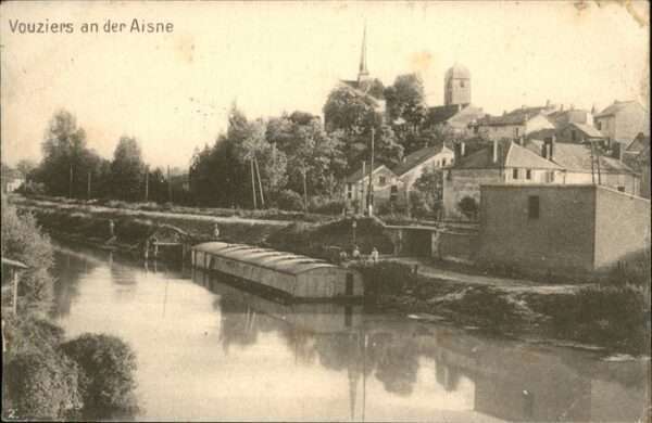 Aisne Liege Vouziers an der Aisne Feldpost