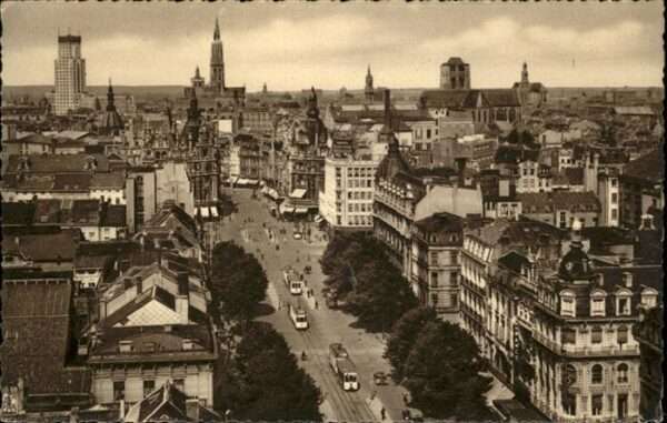 Antwerpen Anvers Panorama Stadt