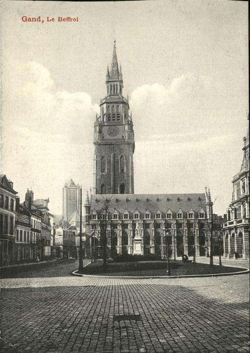 Gand Belgien Le Beffroi