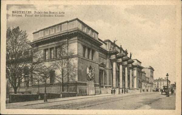 Bruxelles Bruessel Palais des Beaux Arts