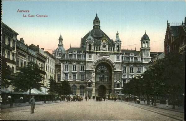 Anvers Antwerpen La Gare Centrale