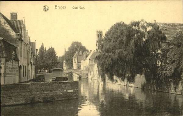 Bruges BRUGGE Belgie Quai Vert