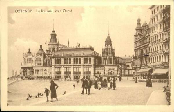 Ostende Oostende Kursaal cote Ouest