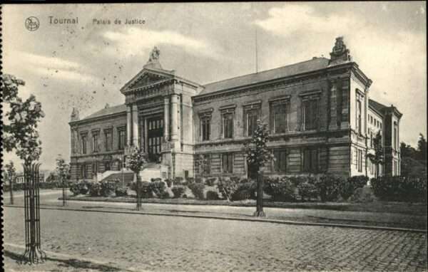 Tournal Belgien Palais de Justice Feldpost