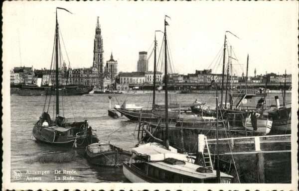 Antwerpen Anvers De Reede Schiffe, Hafen