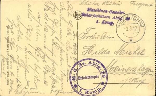 Douai 59 Vue sur le Canal Feldpost – Bild 2