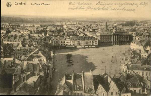 Cambrai Place d&# Armes Feldpost