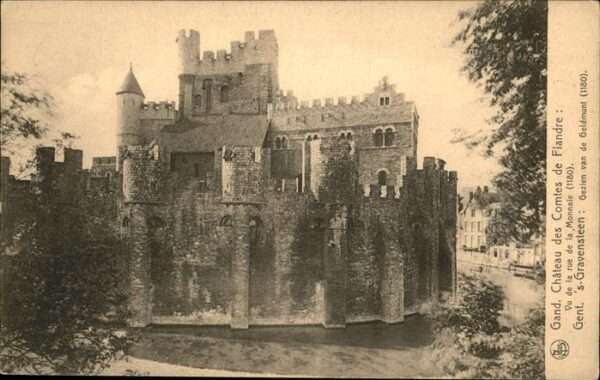 Gand Belgien Chateau Comtes de Flandre