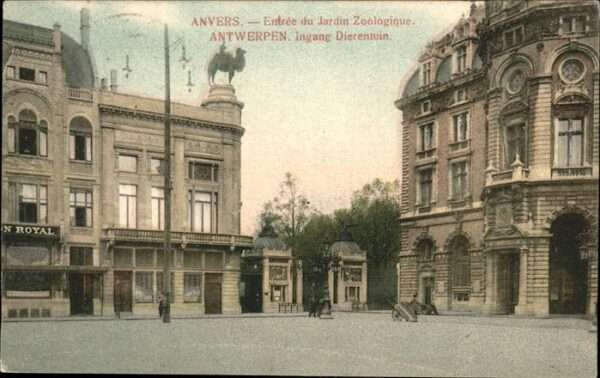 Antwerpen Anvers Jardin Zoologique Entree Feldpost