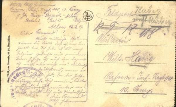 Arlon Wallonie Le Gare Feldpost – Bild 2