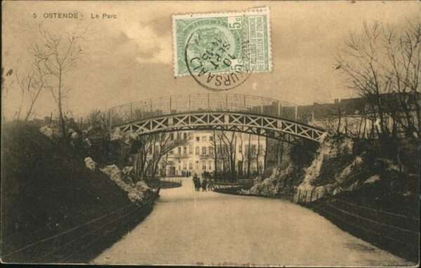 Ostende Oostende Parc Brücke