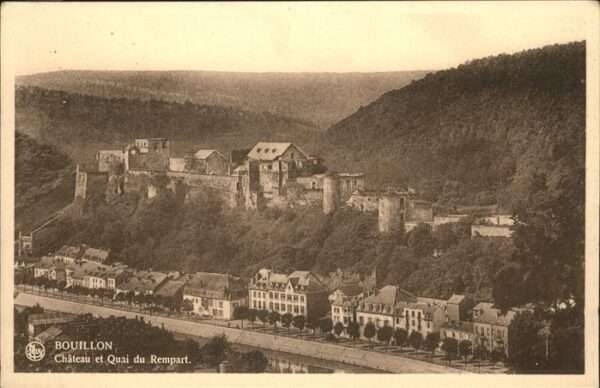 Bouillon Wallonne Chateau et Quai du Rempart