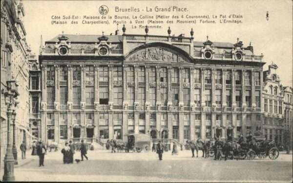 Bruxelles Bruessel La Grand Place Kutschen