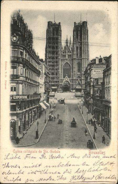 Bruxelles Bruessel Eglise collegiale de Ste. Gudule