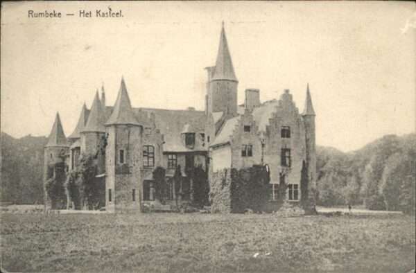 Rumbeke West-Vlaanderen Het Kasteel Feldpost
