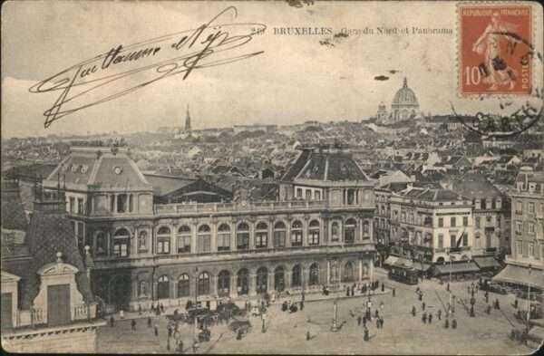 Bruxelles Bruessel Panorama