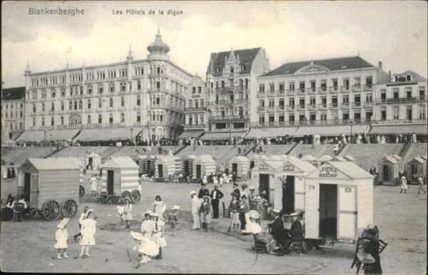 Blankenberghe Hotels de la digue