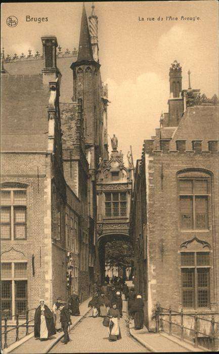 Bruges BRUGGE Belgie Rue da l Ane Aveuge