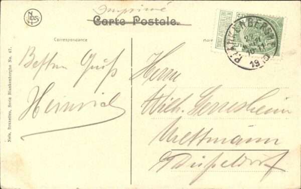 Blankenberghe La digue hotel Godderis – Bild 2