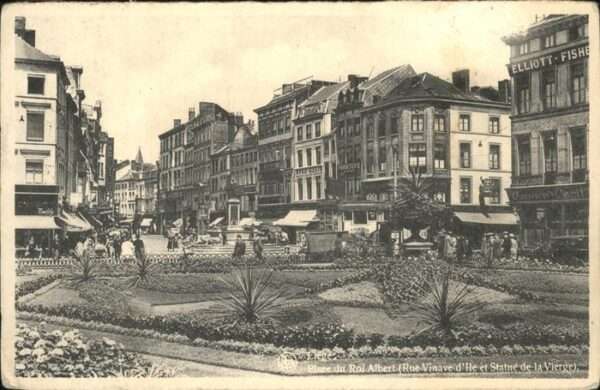 Liege Luettich Place du Roi Albert Rue Vinave