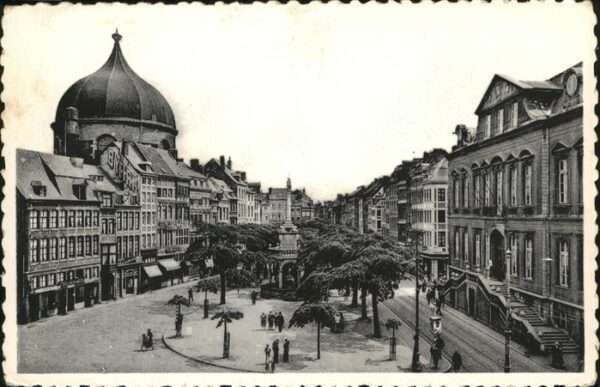 Liege Luettich Marche Perron et Hotel de Ville